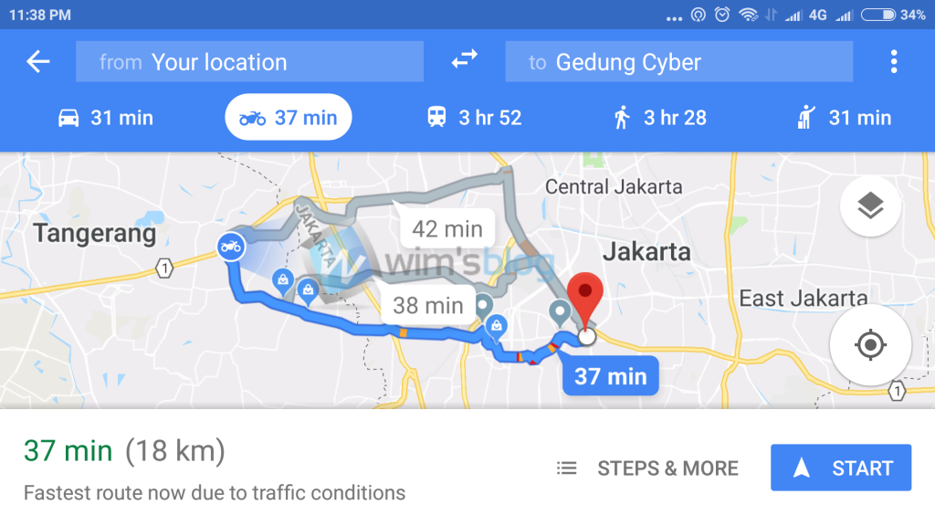 Menikmati Kemacetan Jakarta
